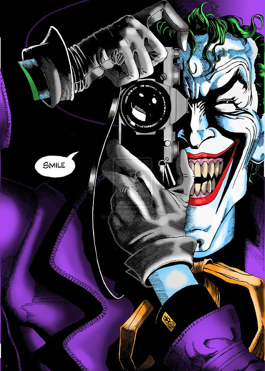Batman The Killing Joke Mobil ve Tablet için [1280x1791] tarafından kapatılan öldürücü şaka kapağı HD telefon duvar kağıdı