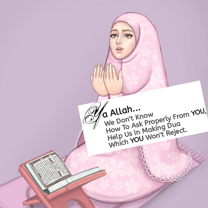 Hafsa Jaweed on Allah God ISLAM heaven QURAN miracles Prophets Islamic posts Hadith prayer macca makhah salah reminder jannah hijab, asking dua HD phone wallpaper