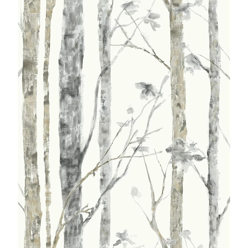 RoomMates Birch Trees Peel and Stick, amazon fresh HD phone wallpaper