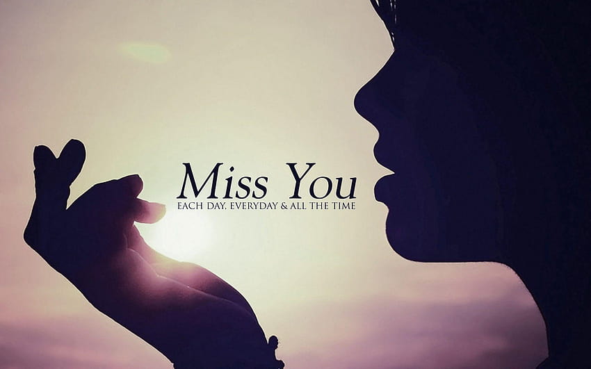 Miss You Sad With Quotes Sayings, I Miss U Pic Sad Hd Wallpaper | Pxfuel
