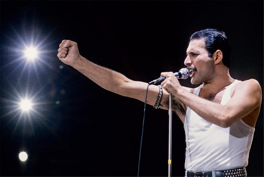 Freddie Mercury, Queen, 1985, 퀸 라이브 에이드 HD 월페이퍼