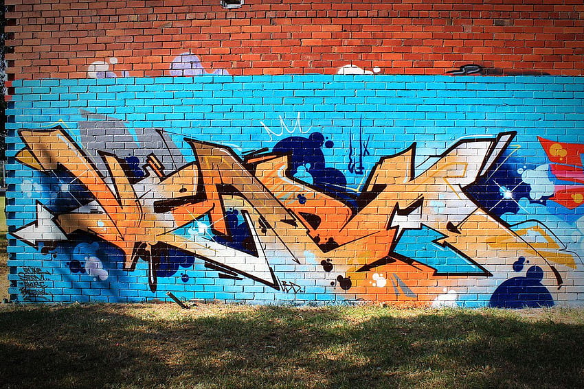 Улични хип-хоп арт фонове Стенни арт дизайни: Графити за стени, хип-хоп графити фон HD тапет