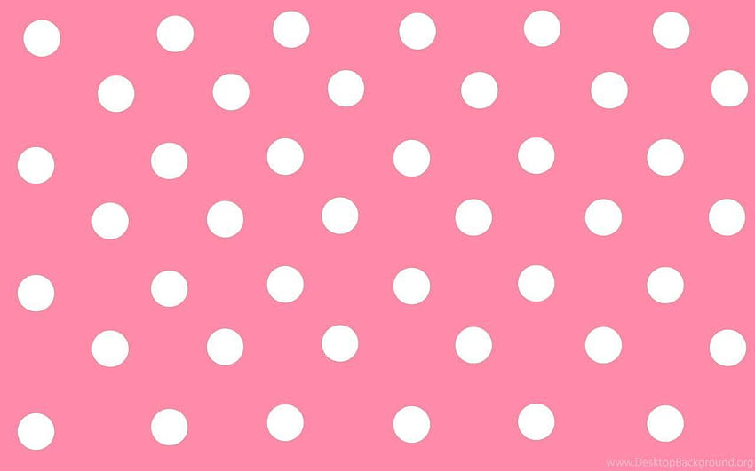 Latar Belakang Polka Dot Pink, Di Sini Anda Dapat Melihat Polka Lucu, bintik-bintik lucu Wallpaper HD