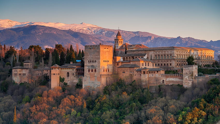 Istana Alhambra, granada Wallpaper HD