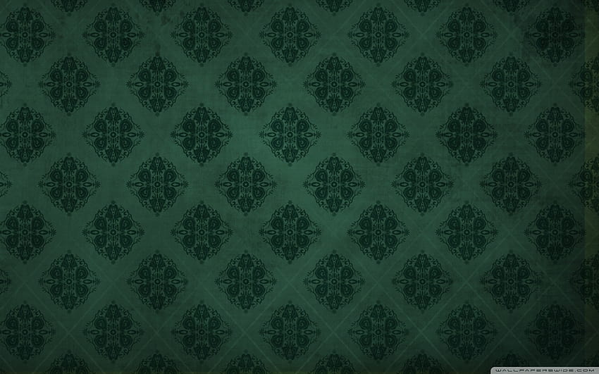 Green Damask Backgrounds Ultra Backgrounds for : タブレット : スマートフォン、エメラルド 高画質の壁紙