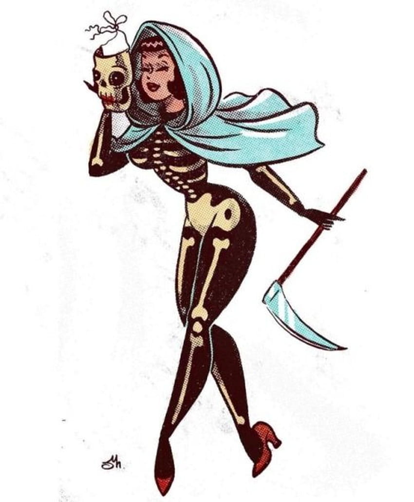 Best 3 halloween pin up, vintage halloween android HD phone wallpaper