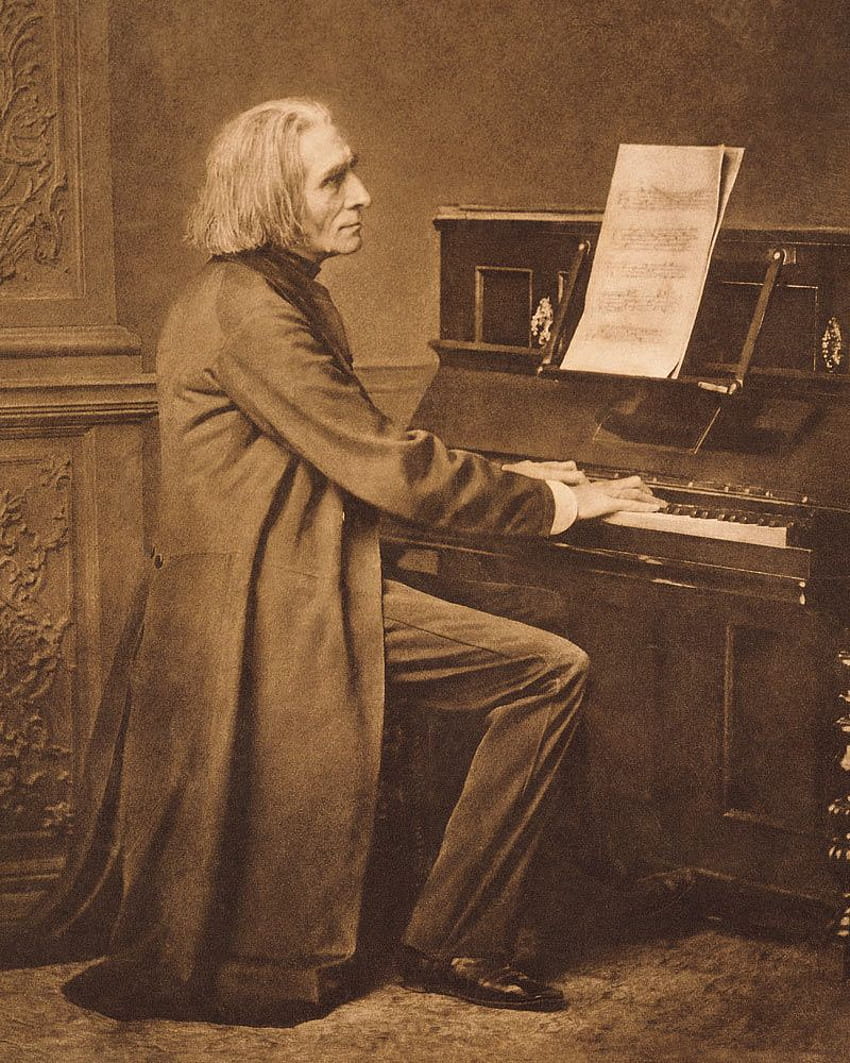 Franciszek Liszt Tapeta na telefon HD