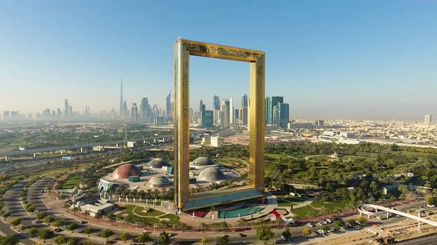 Dubai Frame papel de parede HD