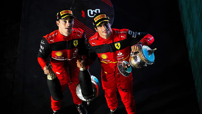 Charles Leclerc & Carlos Sainz Jr., Ferrari, 2022 Bahrain GP [3142x2160] : r/F1Porn, leclerc 및 sainz HD 월페이퍼