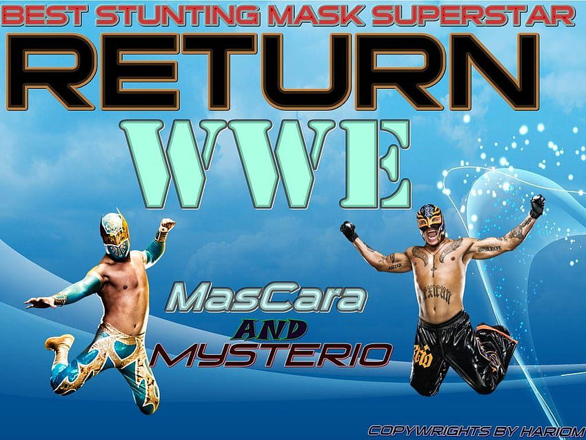 Meilleur Superstar Masque Stunting''Retour WWE Rey Mysterio And Sin, rey mysterio et sin cara Fond d'écran HD