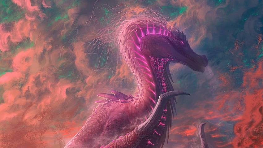 1024x768 Dragon Fantasy Creature 1024x768 Resolution, pink dragon HD ...