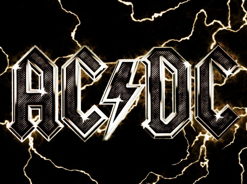 AC DC Logo HD wallpaper
