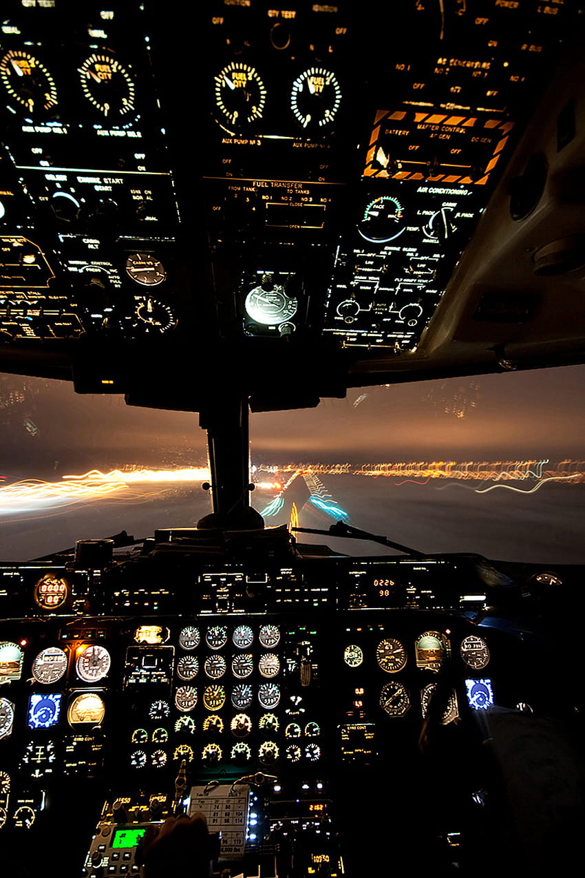 Flugzeug-Cockpit-Steuerung 6667x10000 Hohe Qualität, Flugzeug-Cockpit HD-Handy-Hintergrundbild