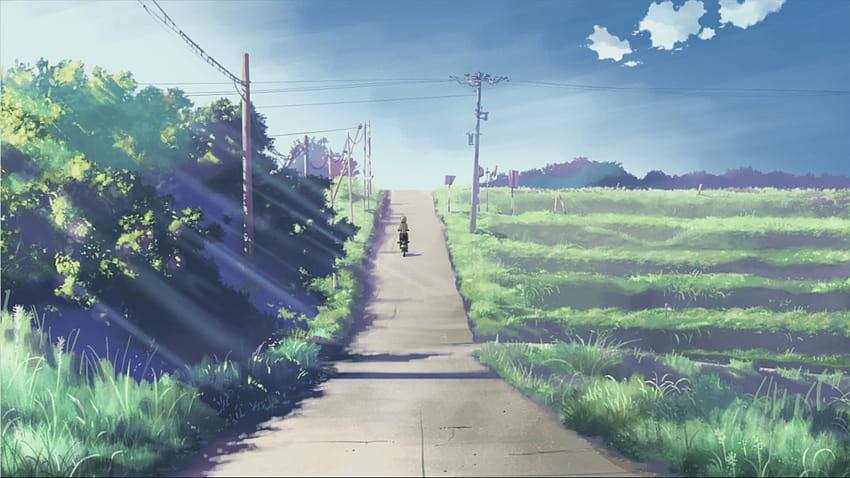 Makoto Shinkai Scenery, anime makoto shinkai HD wallpaper | Pxfuel