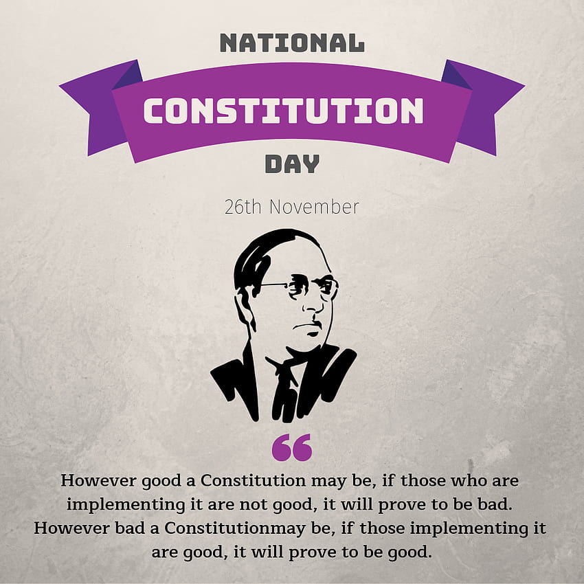 Narodowy Dzień Konstytucji, dzień konstytucji Indii Tapeta na telefon HD