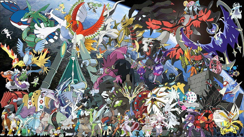 All Legendary Pokemon/Todos losPokemon Legendarios by HD wallpaper