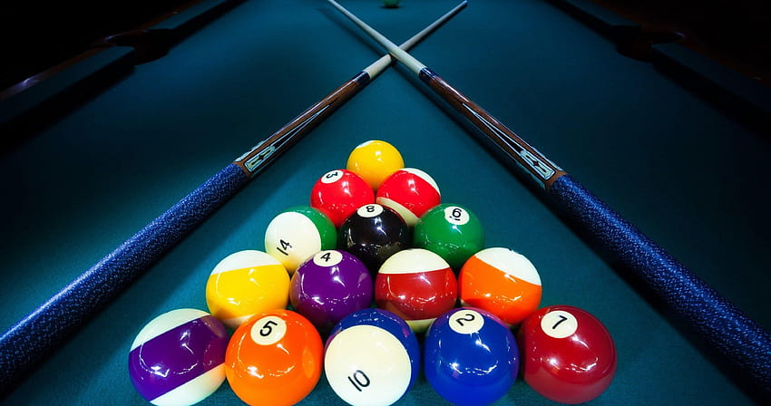 pool balls ultra, bola billiard HD wallpaper
