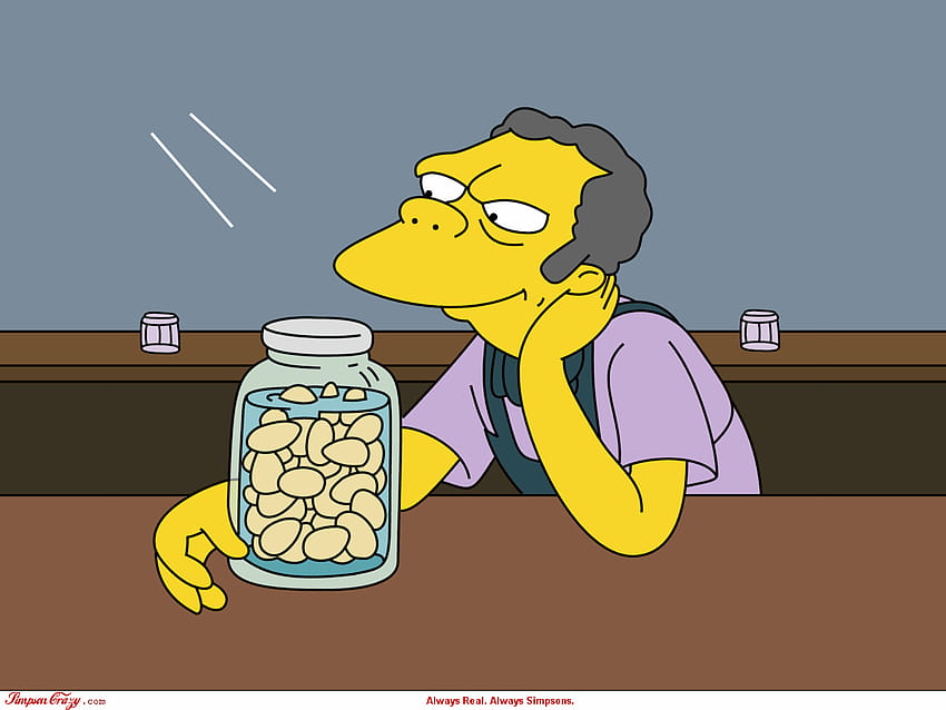 Moe Szyslak The Simpsons Wallpaper HD