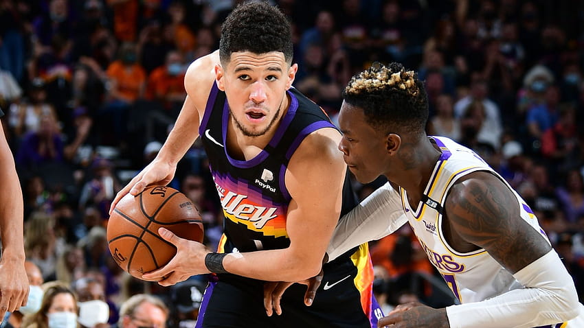 NBA Playoffs 2021: Devin Booker stars in playoff debut as Phoenix Suns handle Los Angeles Lakers, devin booker 2021 nba HD wallpaper