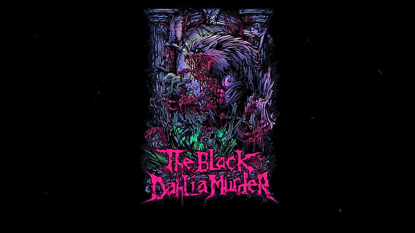 music the black dahlia murder digital art band 1920x1080 HD wallpaper