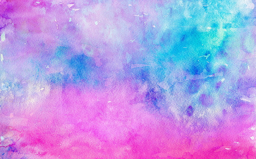 Paint, Watercolor, Stains, Light, purple watercolor HD wallpaper