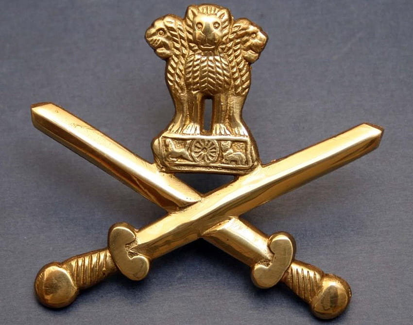Logo der indischen Armee HD-Hintergrundbild
