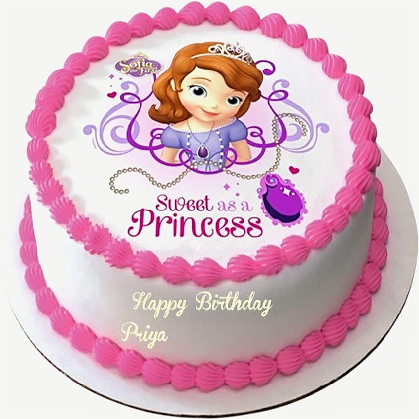 Happy Birthday Priya! - Cake 🎂 - Greetings Cards for Birthday for Priya -  messageswishesgreetings.com