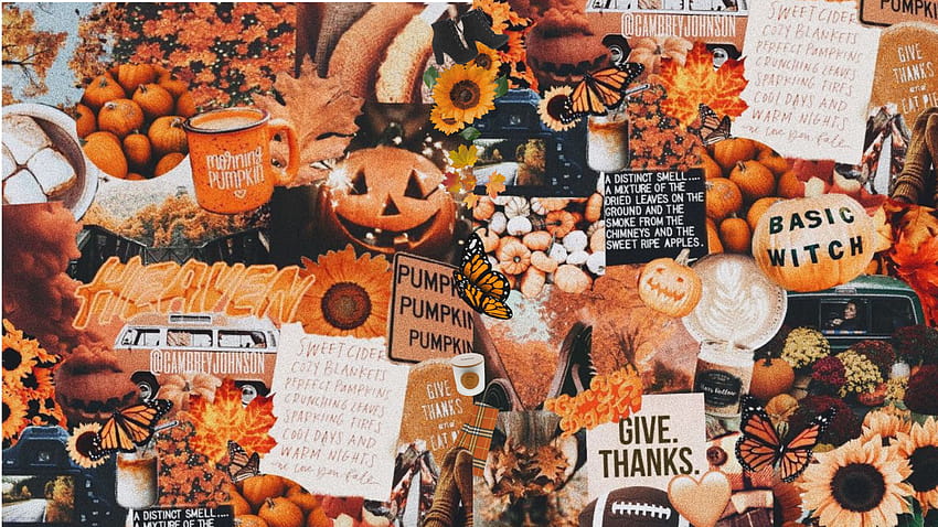 Laptop Thanksgiving Aesthetic Wallpapers  Wallpaper Cave