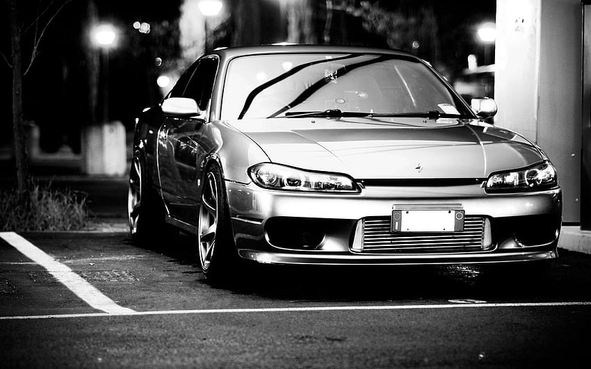 Cars monochrome nissan silvia s15 jdm HD wallpaper | Pxfuel