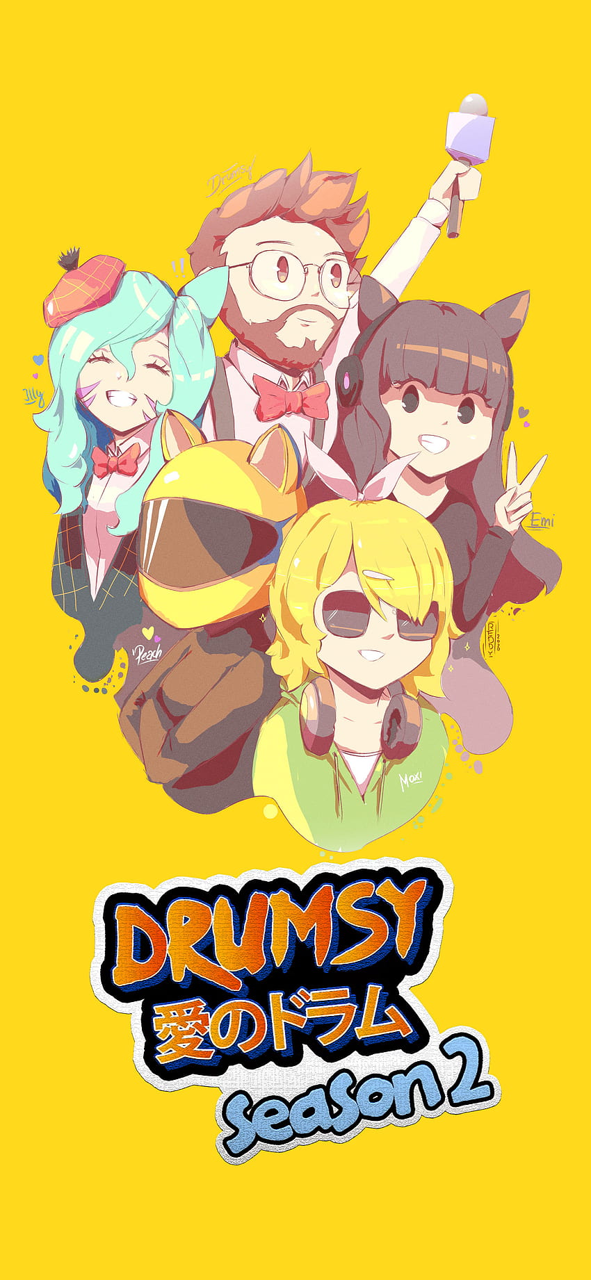 Drumsy by moonyummy HD phone wallpaper Pxfuel