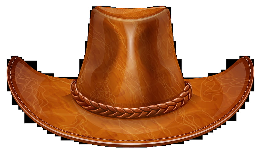 Sombrero de vaquero marrón PNG Clipart fondo de pantalla