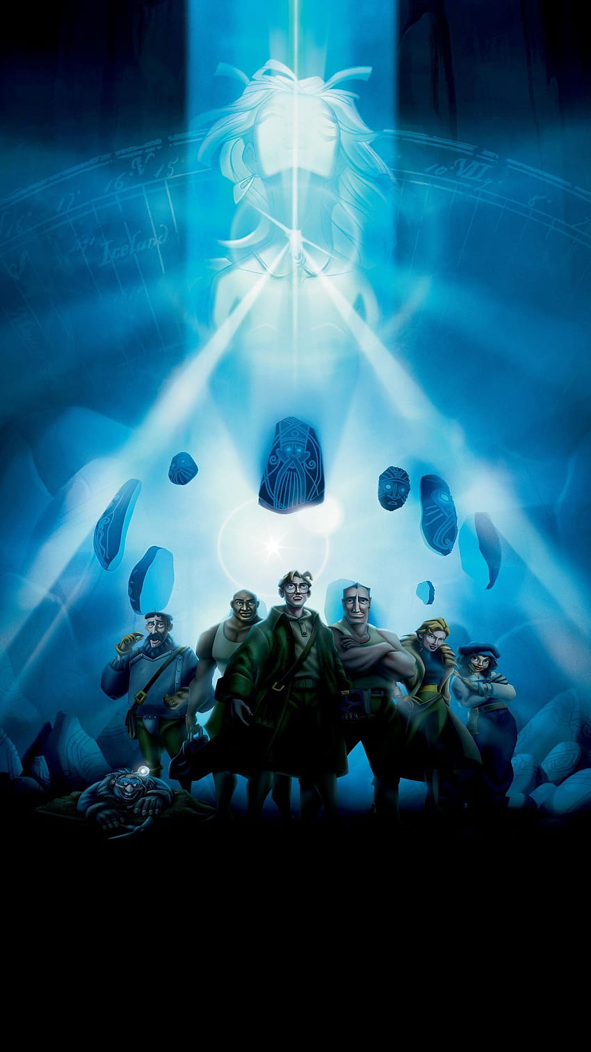Atlantis: Das verlorene Imperium, Disney Atlantis iPhone HD-Handy-Hintergrundbild
