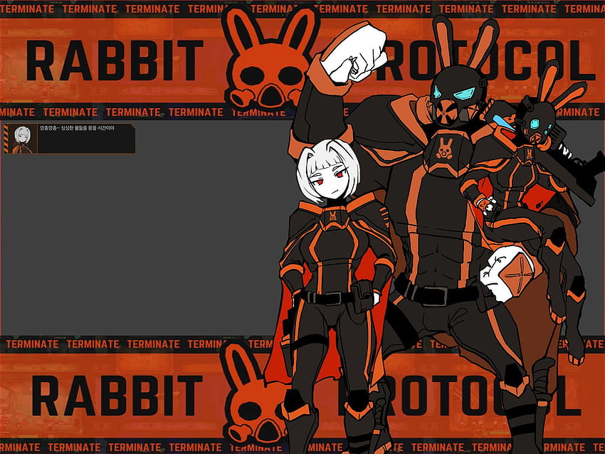 Rabbit Protocol, società di lobotomia Sfondo HD