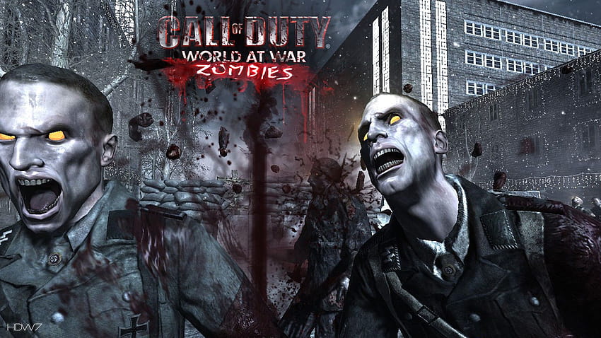call of duty world at war zombies game, cod waw HD wallpaper