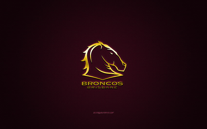 Brisbane Broncos, nrl broncos Sfondo HD