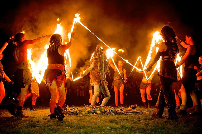 12 of the Most Dazzling Fire Festivals in the World, beltane fire festival HD wallpaper