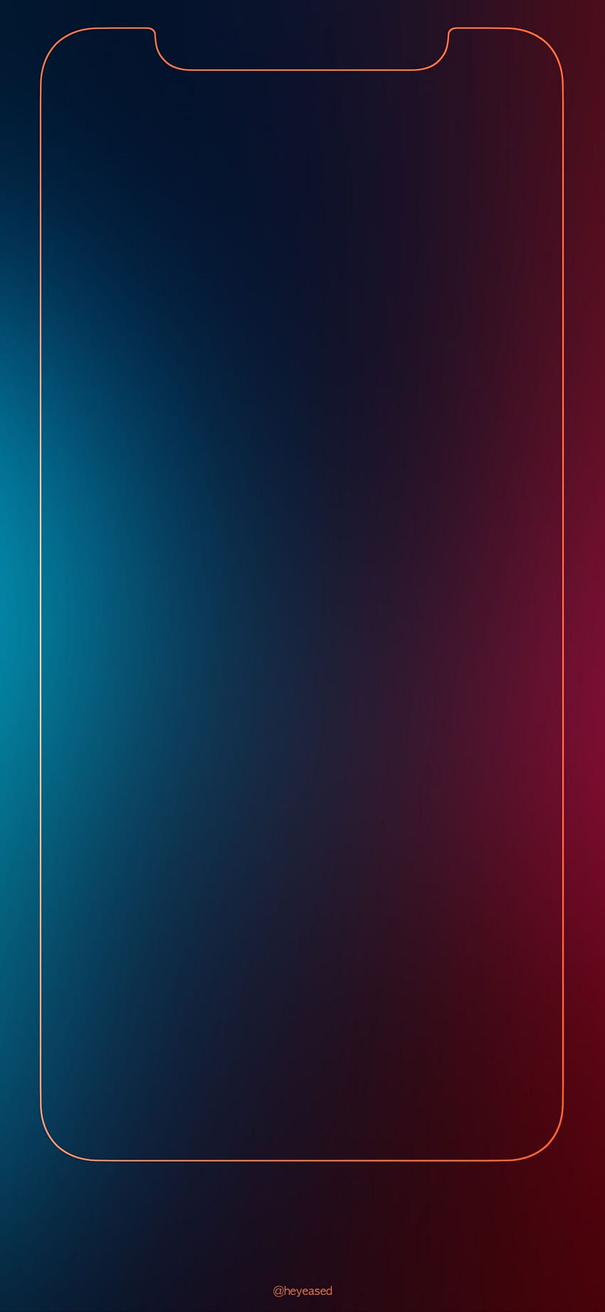 Iphone X Red Border, iphone xr border HD phone wallpaper | Pxfuel