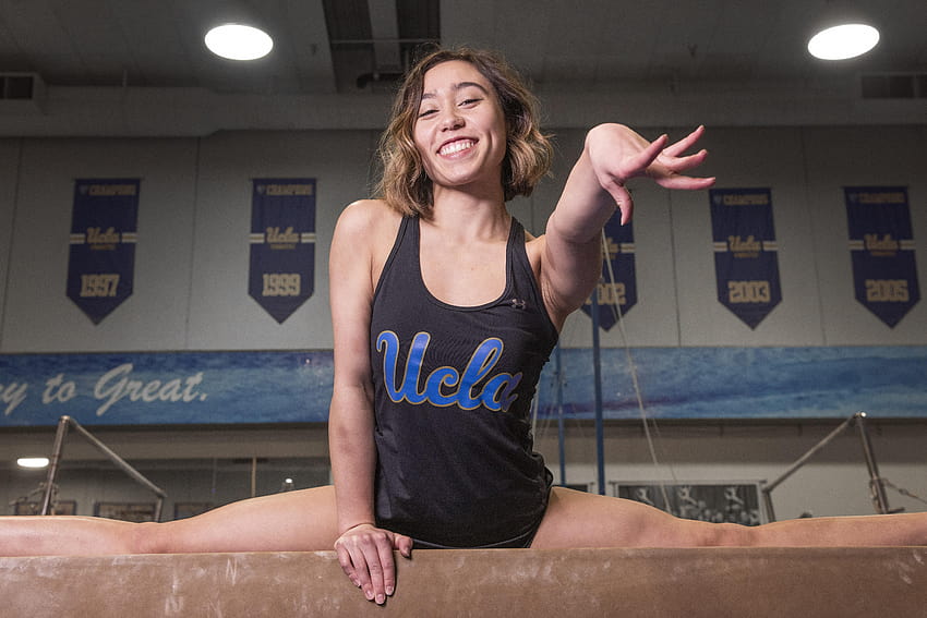 Katelyn Ohashi and Kyla Ross score perfect 10s in UCLA gymnastics HD wallpaper