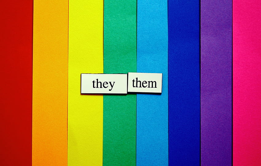 Authors use they/them pronouns less frequently in publications, theythem HD wallpaper