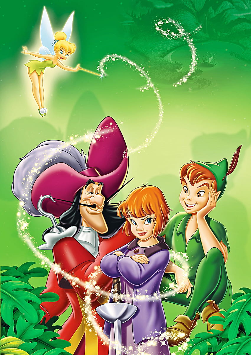 Walt 디즈니 Characters : Walt 디즈니 Posters, Peter Pan return to never land HD 전화 배경 화면