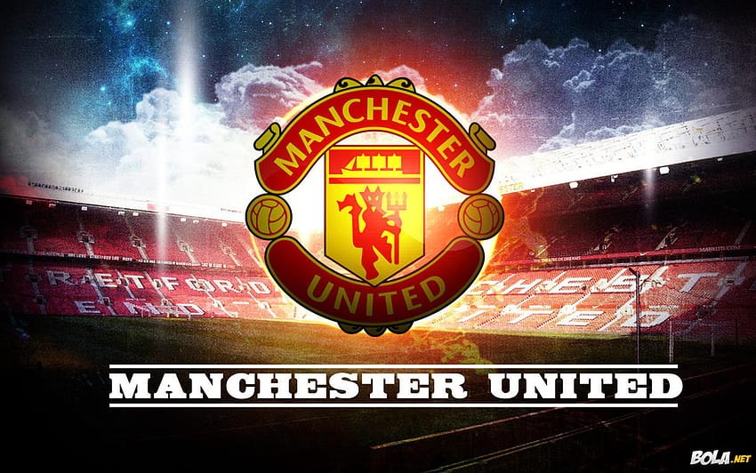 Logo del Manchester United, cool man utd Sfondo HD