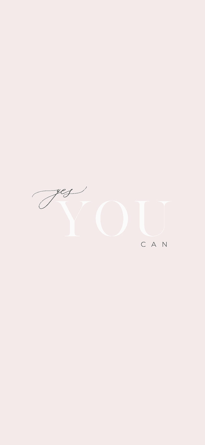 Yes You Can HD phone wallpaper