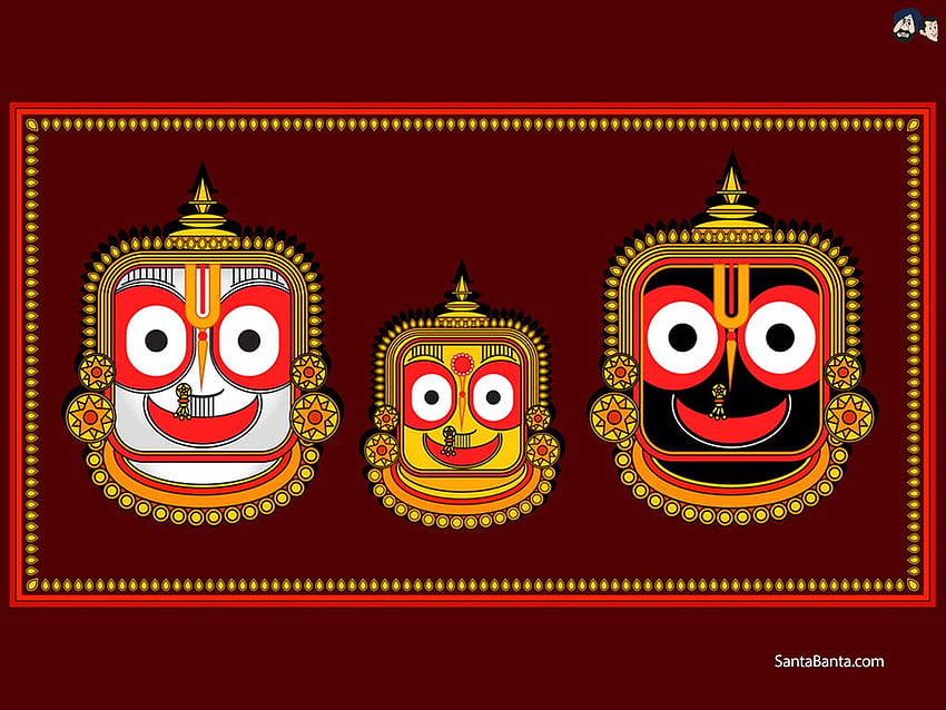 Lord Jagannath, jagannath god HD wallpaper