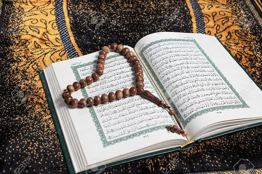 Свещен Коран, красив, свещен, ислямски, Коран, ислямски, куран HD тапет