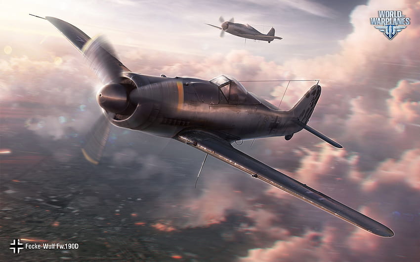 World of Warplanes, 비행기, Focke Wulf, Fw 190, Wargaming / and Mobile & HD 월페이퍼