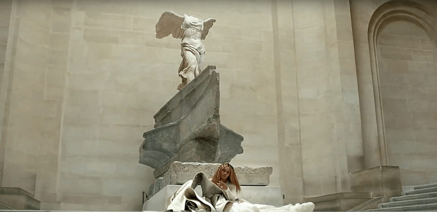 Ръководство за изкуството в Beyonce, Jay Z's Apeshit Louvre Video, маймунски глупости HD тапет