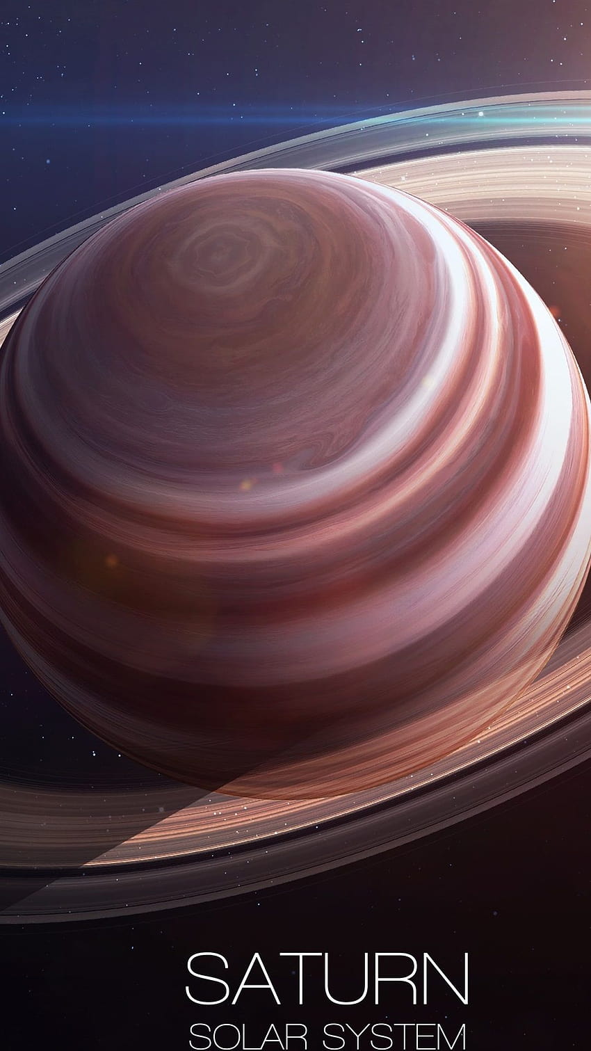 Saturn Planet Iphone, amoled solar system HD phone wallpaper
