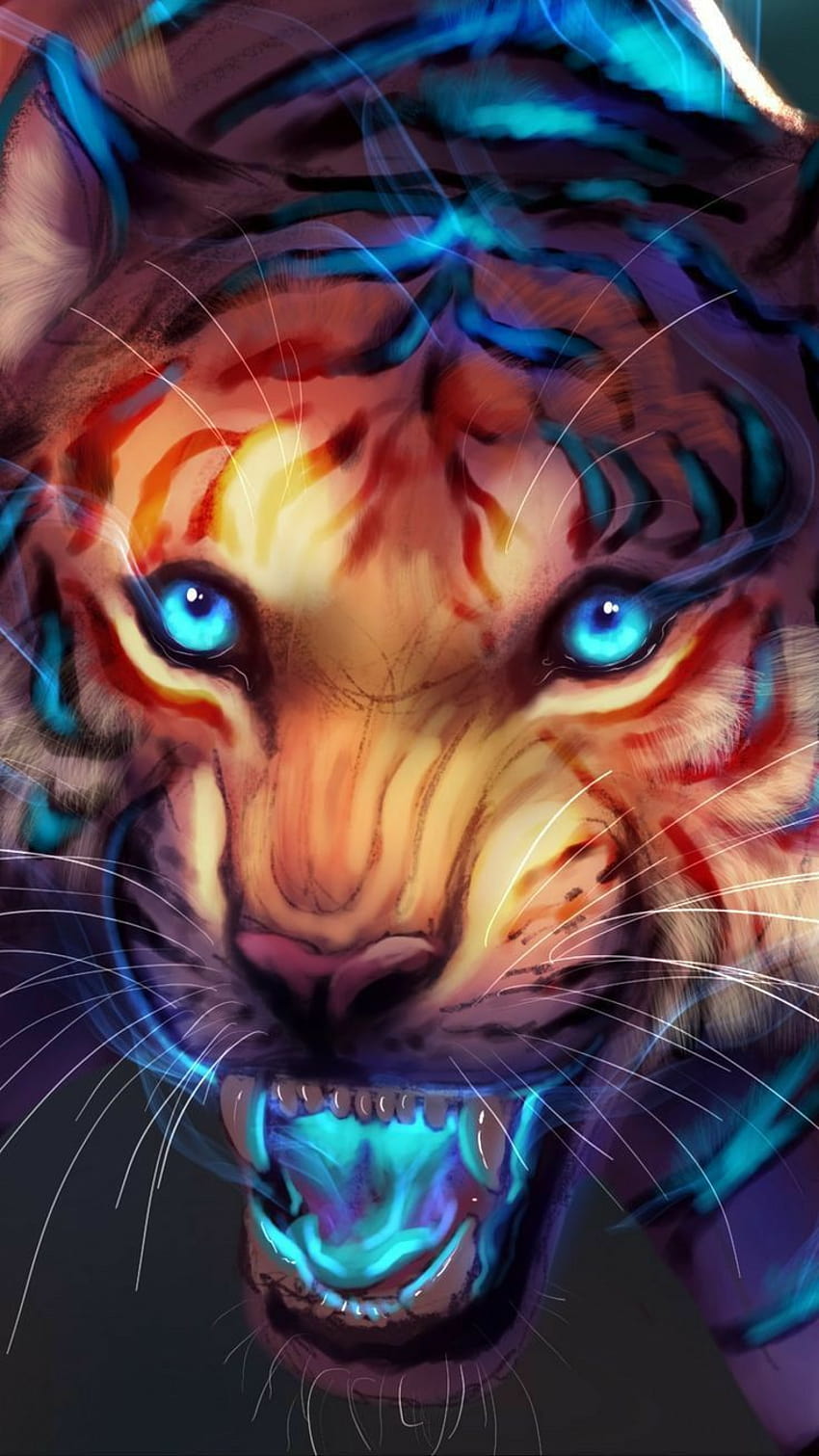 Kathy Richard on Бенгальский тигр in 2020, magical tiger HD phone wallpaper