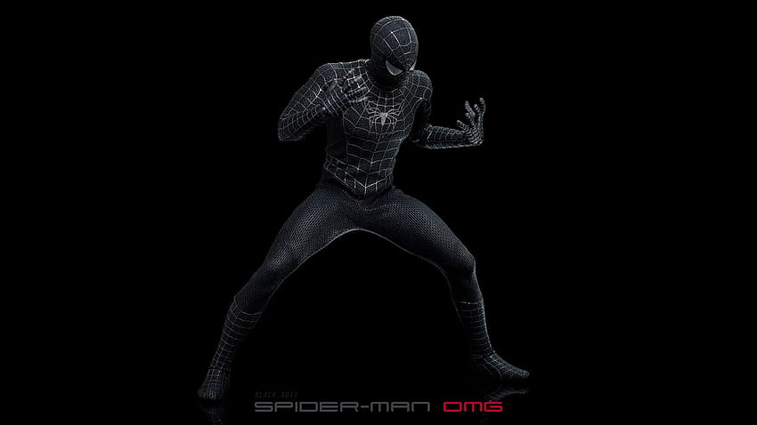OMG's review Hot Toys Black, spider man original suit HD wallpaper | Pxfuel