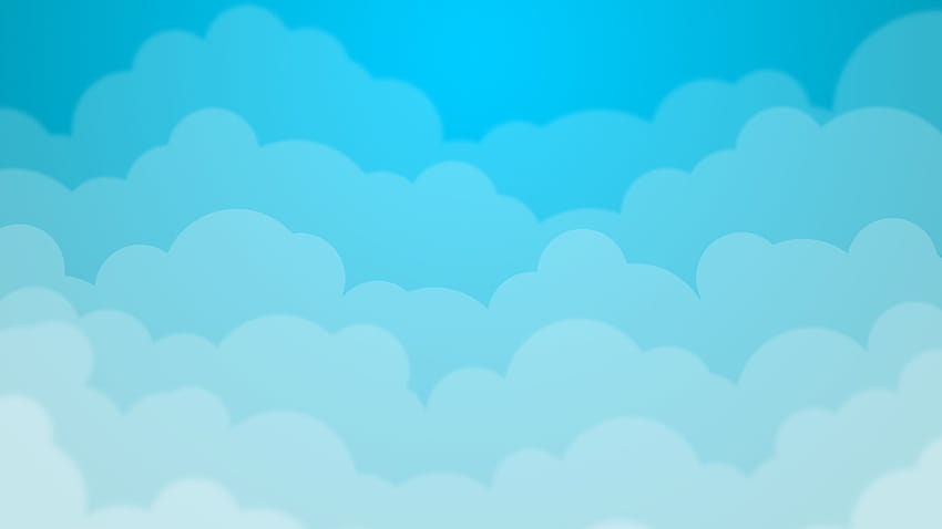 Rysunek nieba, niebieski rysunek Tapeta HD